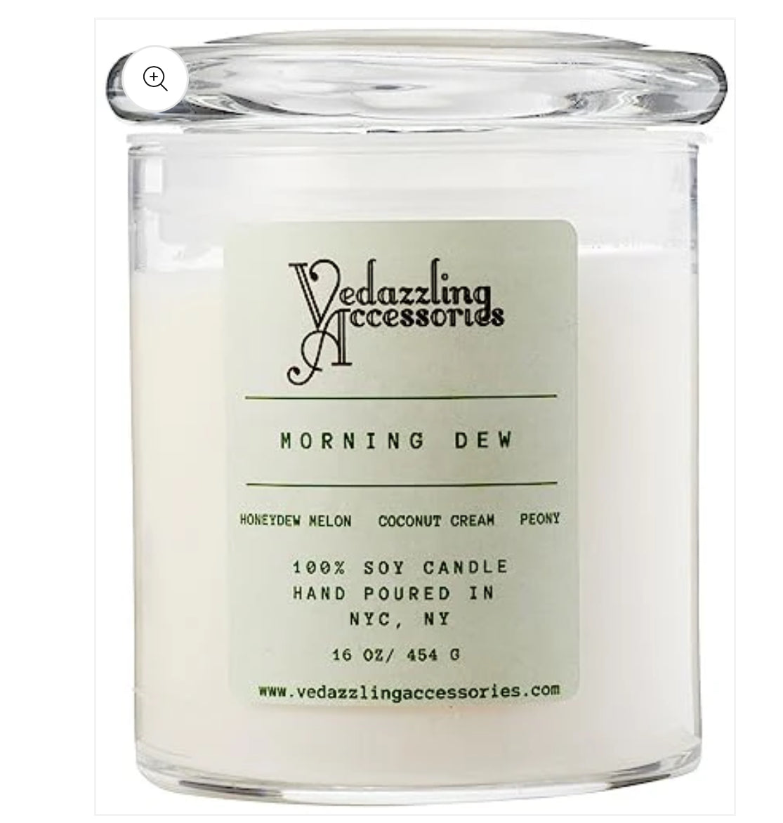 Vedazzling Accessories Pure Soy Wax 16oz Morning Dew
