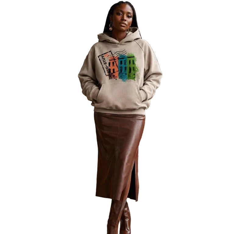 The Brownstones Tan Hoodie