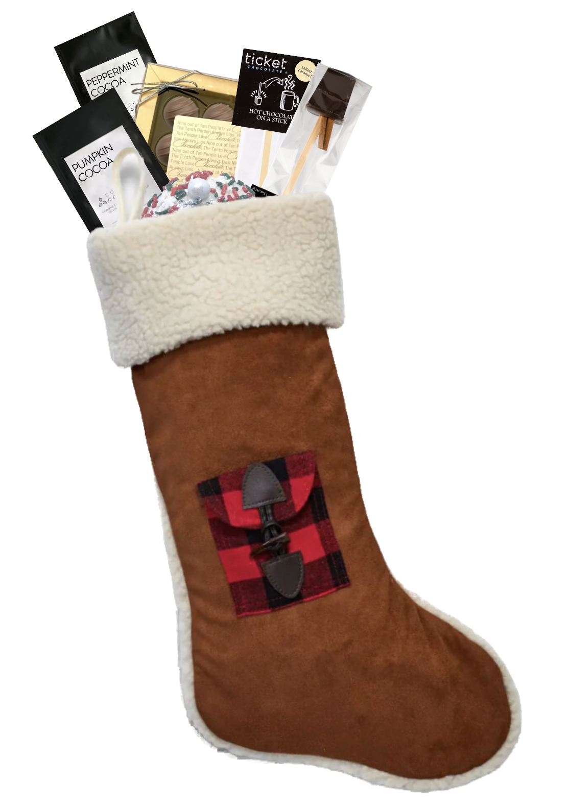 Cozy Country Christmas Stocking