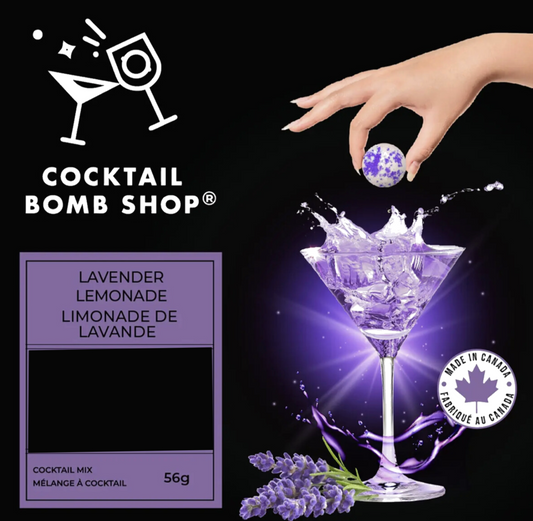 Lavender Lemonade Glimmer Bomb
