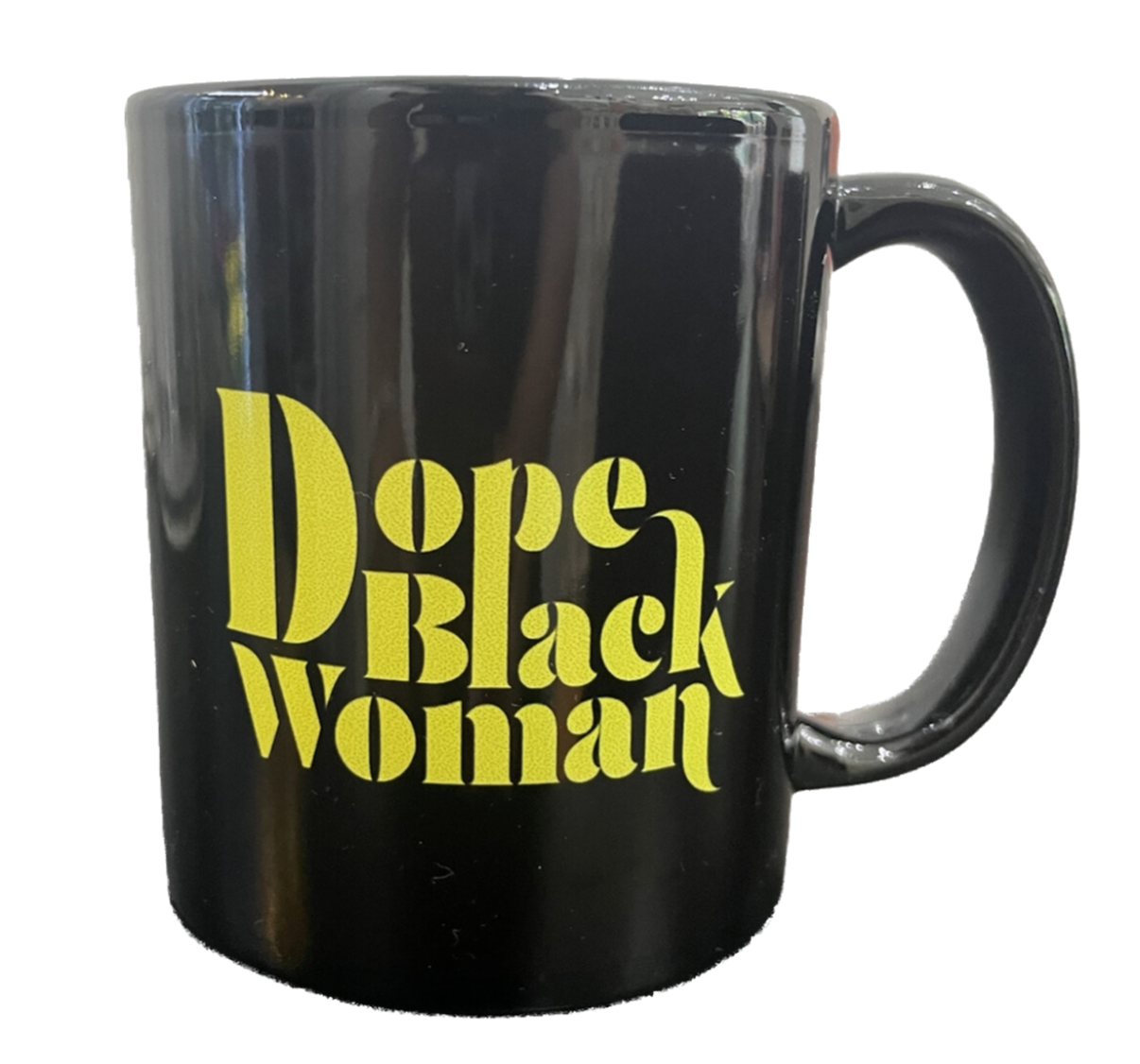 Dope Black Woman Mug with Coffee Truffles