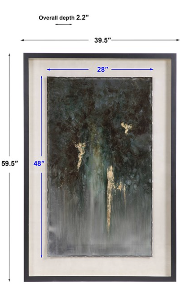 Rustic Patina Grande Framed Art