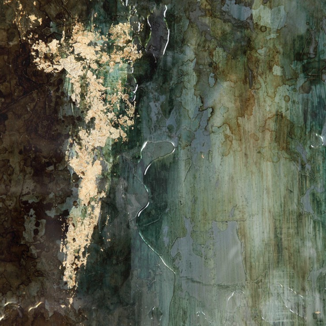Rustic Patina Grande Framed Art