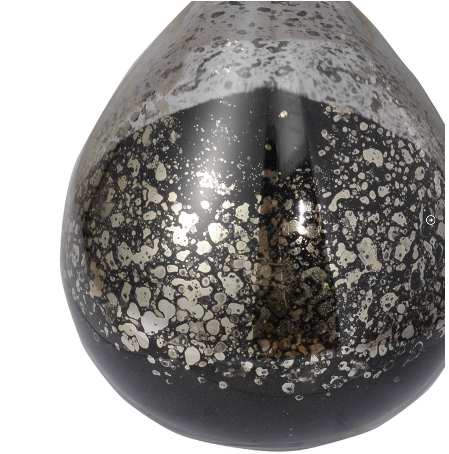 30-Minute Silvered Hourglass with Black Sand