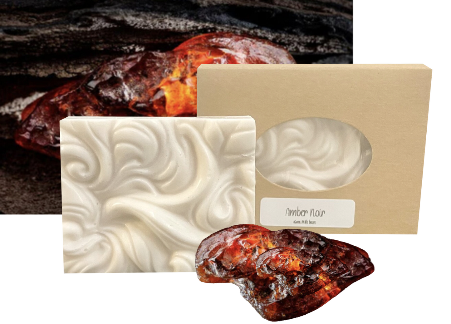 Amber Noir Goats Milk Soap