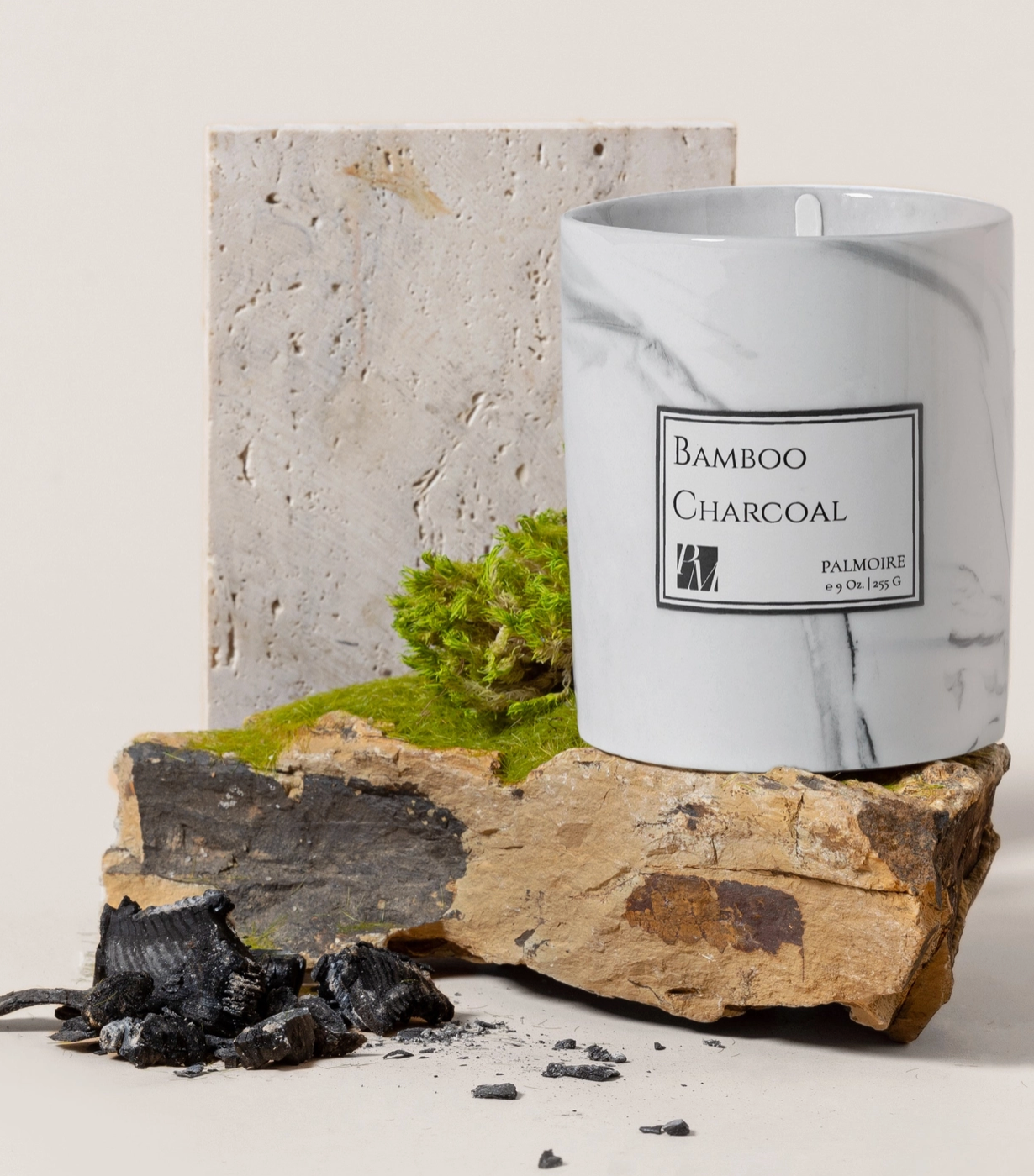 Bamboo Charcoal Soy Wax Candle