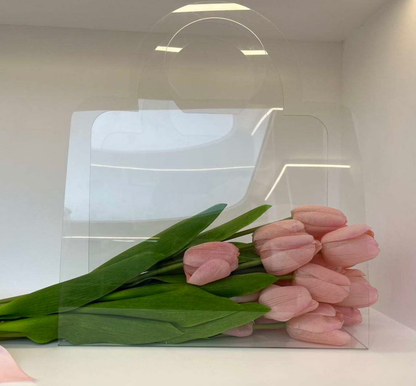 Transparent Bouquet Flower Bag