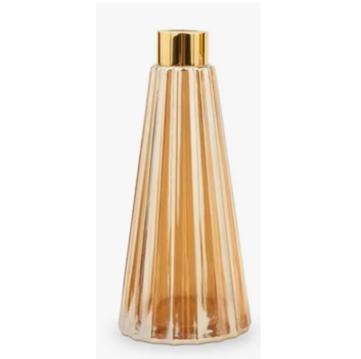 Tapered Colored Glass Bud Vases