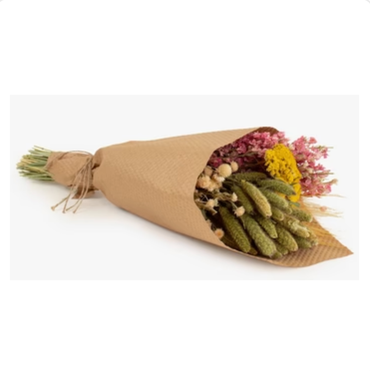 Spring Bouquet & Wheat Dried Floral Bouquets