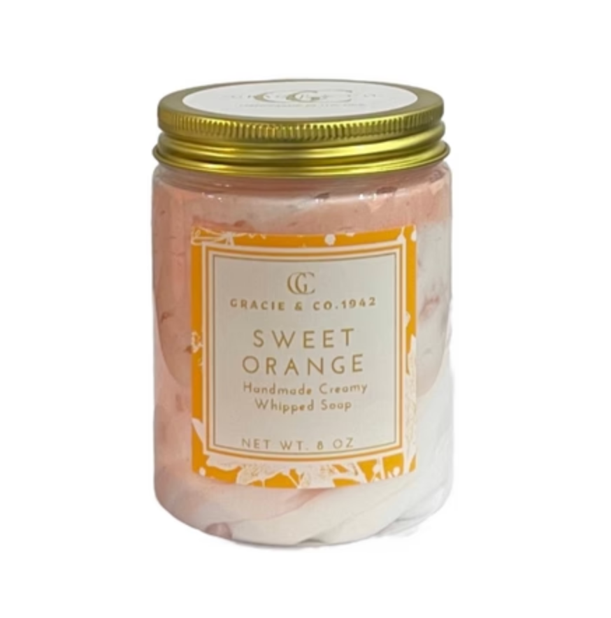 Creamy Shea Butter Whipped Soap - Sweet Orange