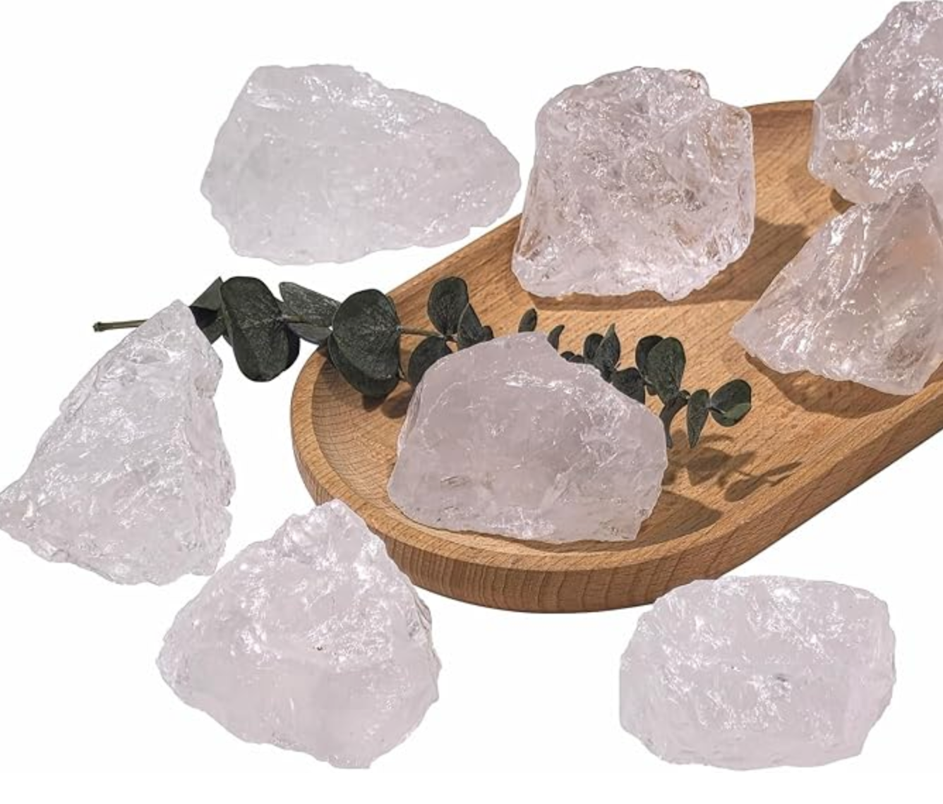 Clear Quartz Candle /Vanilla Birch - Master Healer