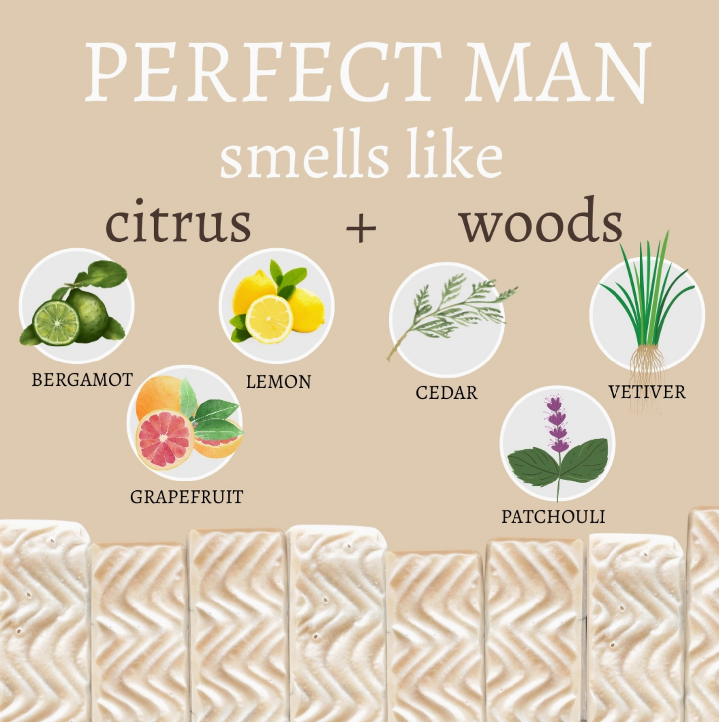 Perfect Man Vegan Handmade Soap Bar For Men