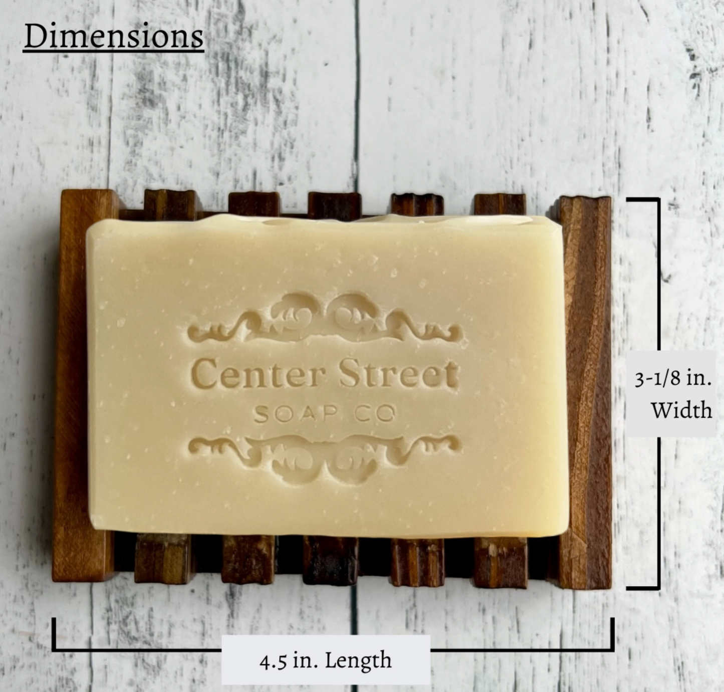 Pine Wood Soap Dish