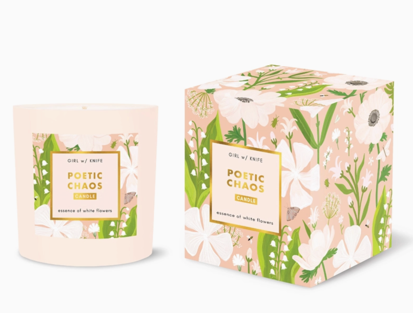 Poetic Chaos Candle - Essence of White Flowers