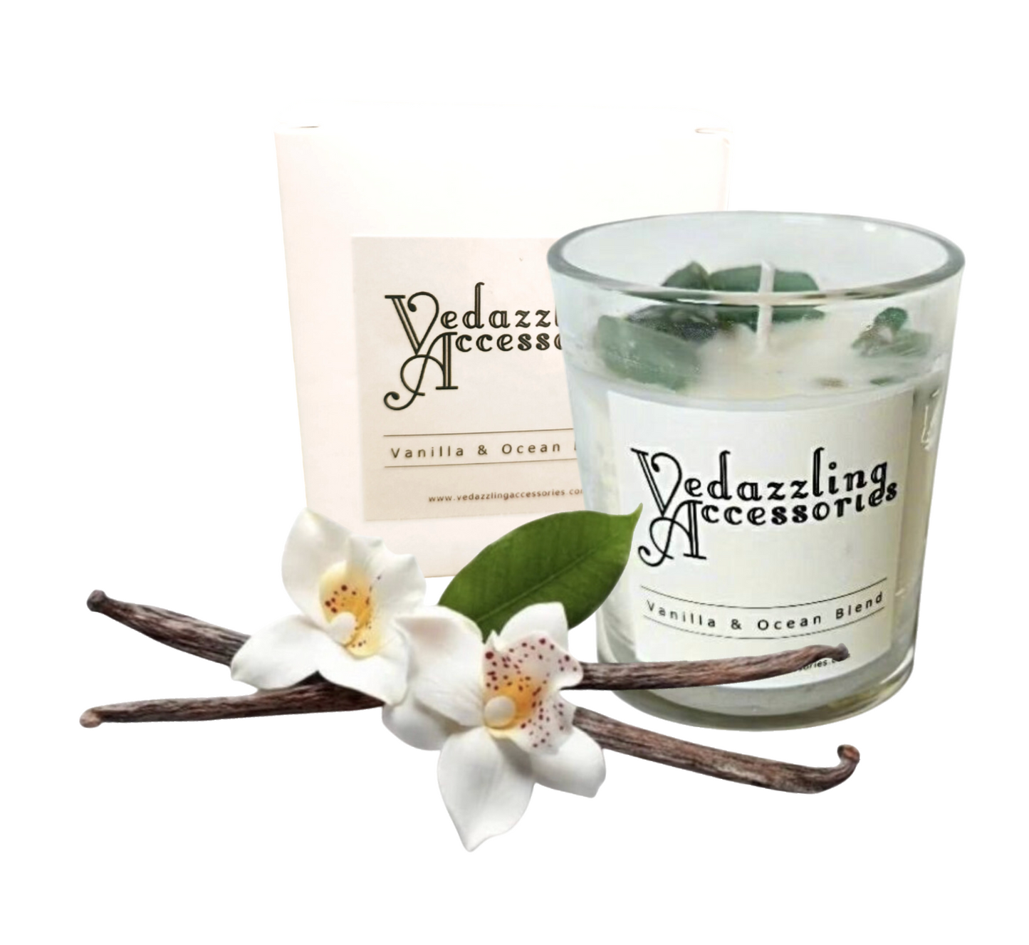 Vedazzling Vanilla Ocean Blend Candle
