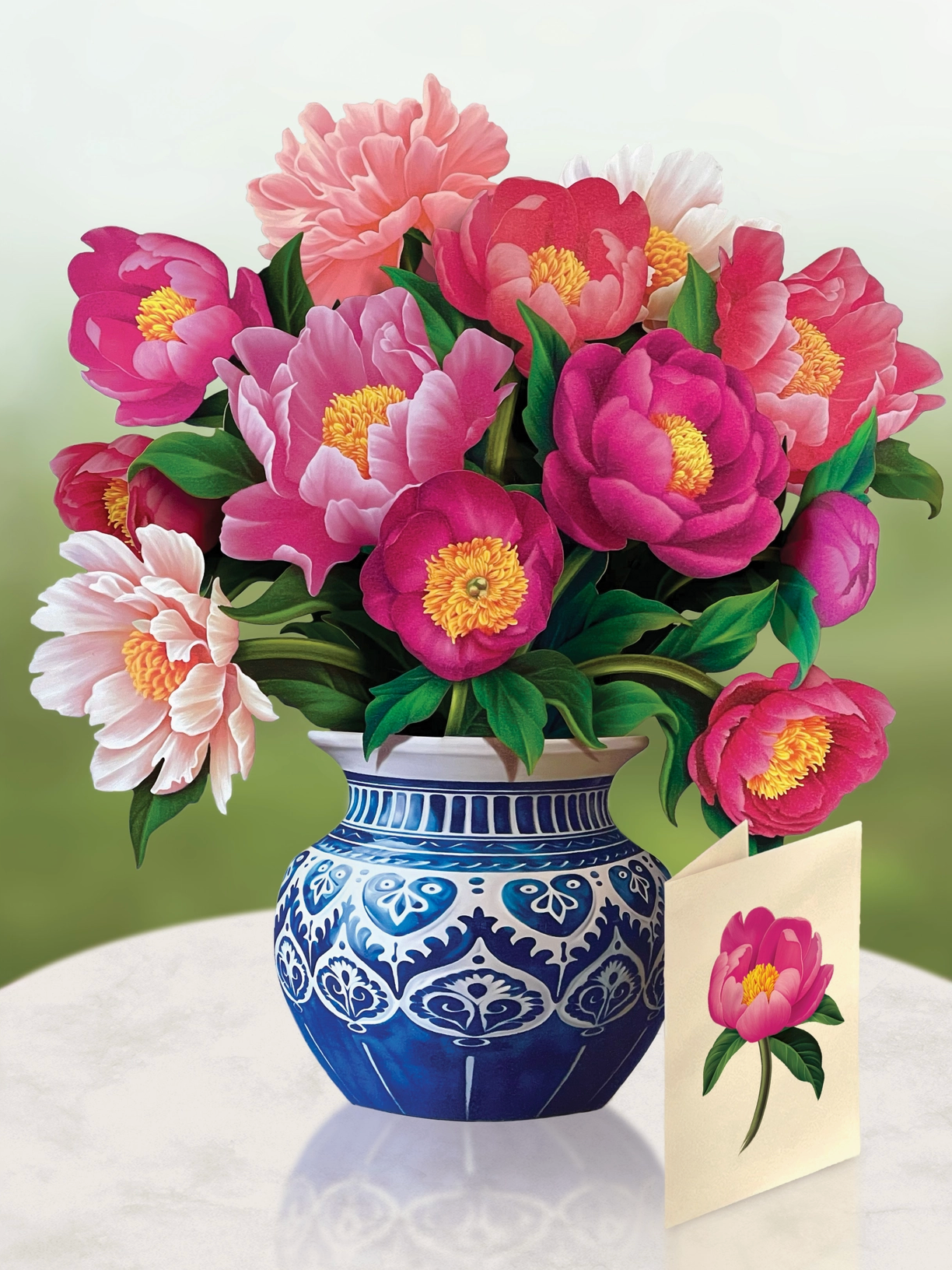 Peony Paradise Pop-Up Greeting