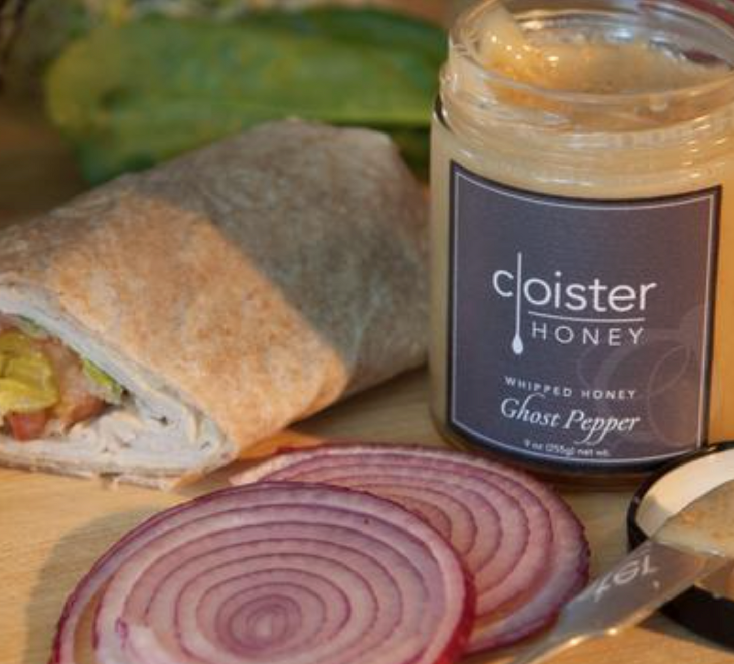 Ghost Pepper Whipped Honey