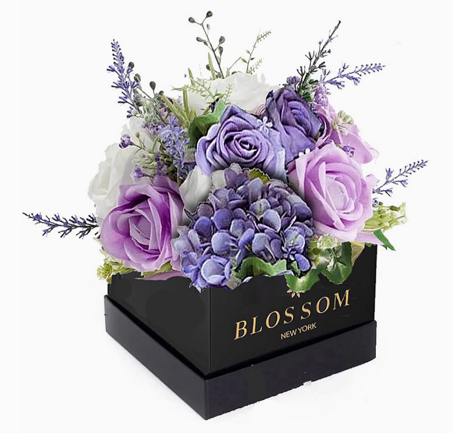 Forever Soap Flowers - Purple Hydrangea