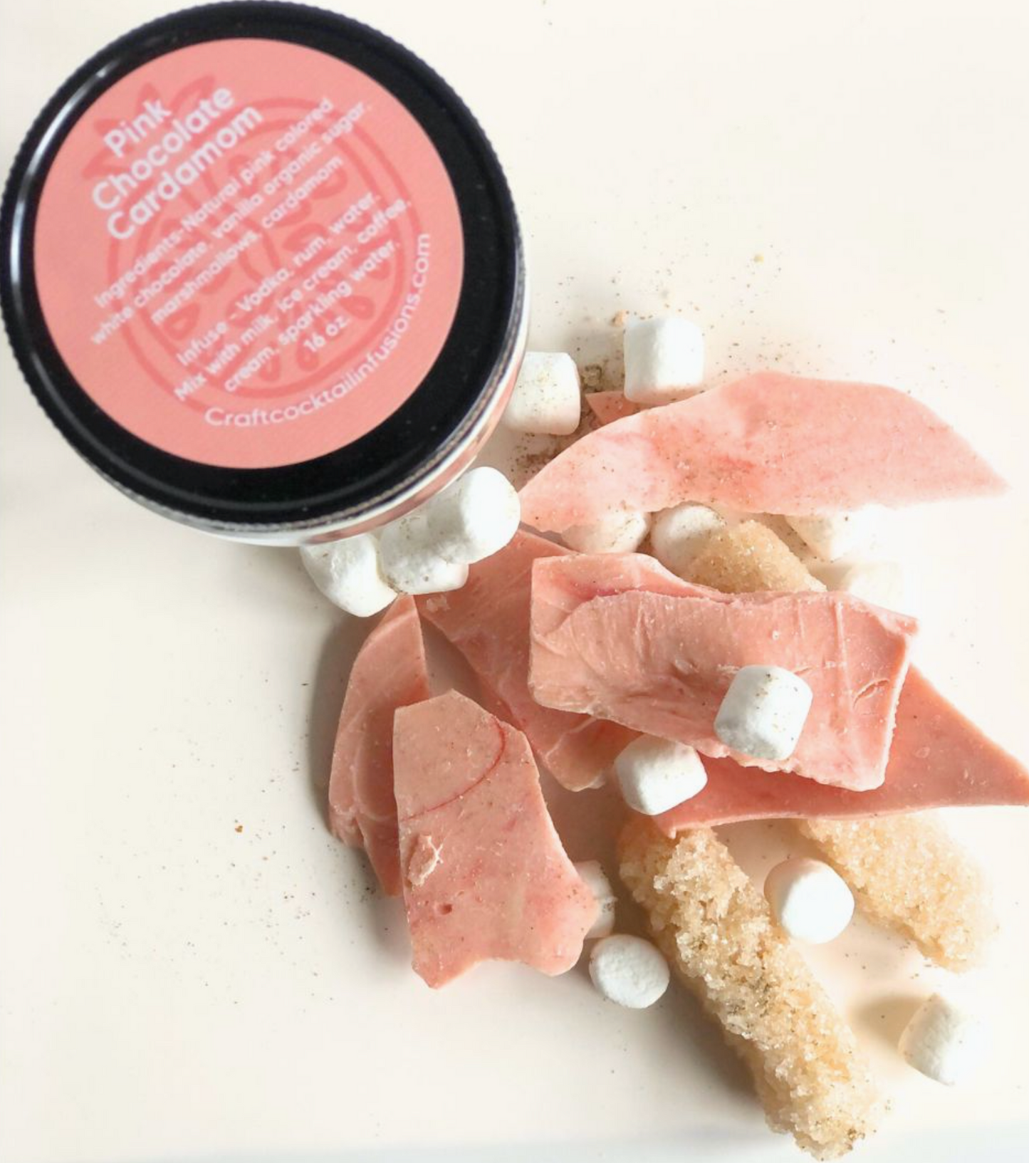 Cocktail Kit Gift Pink Chocolate Cardamom