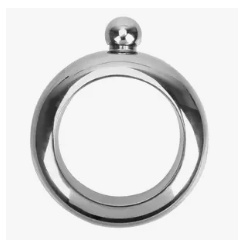 Silver Bracelet Drinking Flask