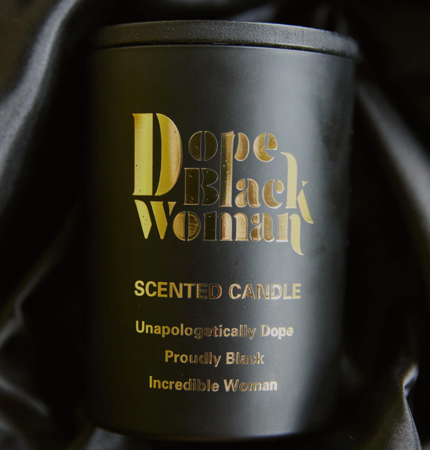 Dope Black Woman Luxury Soy Scented Candle