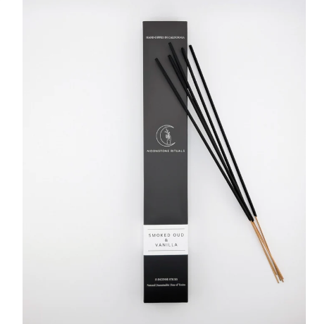Smoked Oud & Vanilla Charcoal Incense Sticks