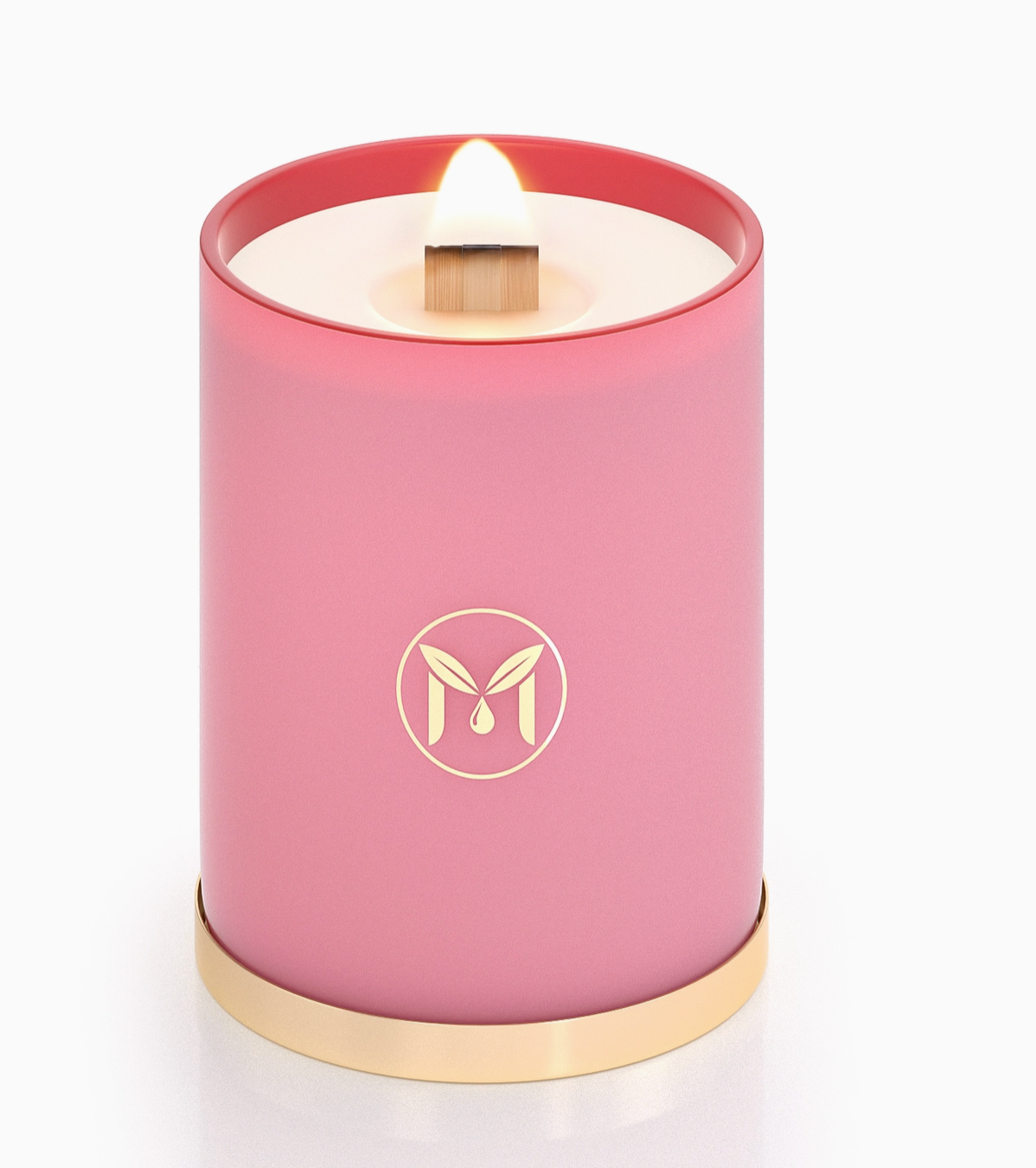 English Roses 100% Soy Wax Crackling Wood Wick Candle