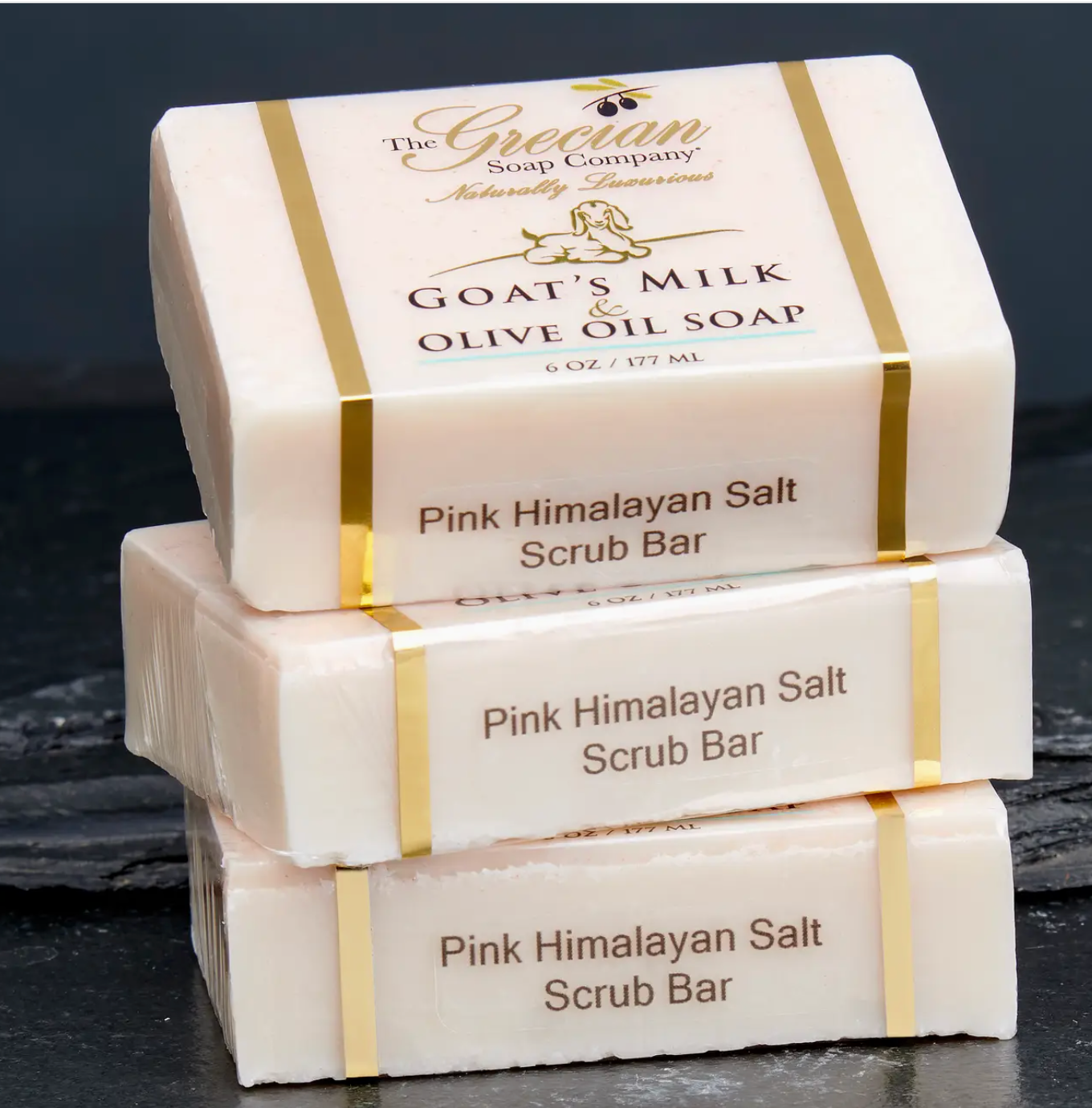 Pink Himalayan Anti-Inflammatory Salt Exfoliating Scrub Bar