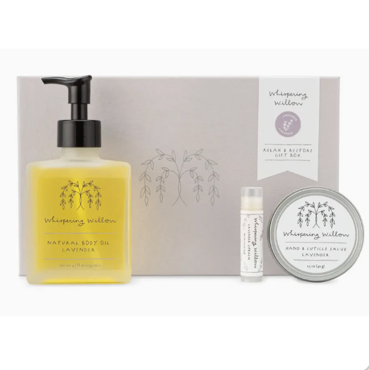 Lavender Relax & Restore Gift Set