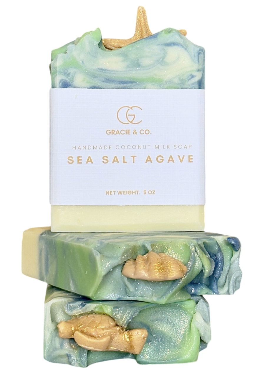 Sea Salt Agave – Ocean-Fresh Luxury Soap
