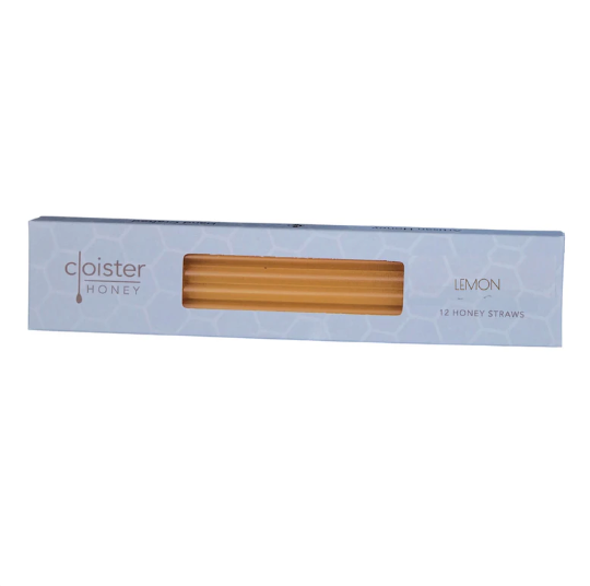 Lemon & Honey Straws Box of 12