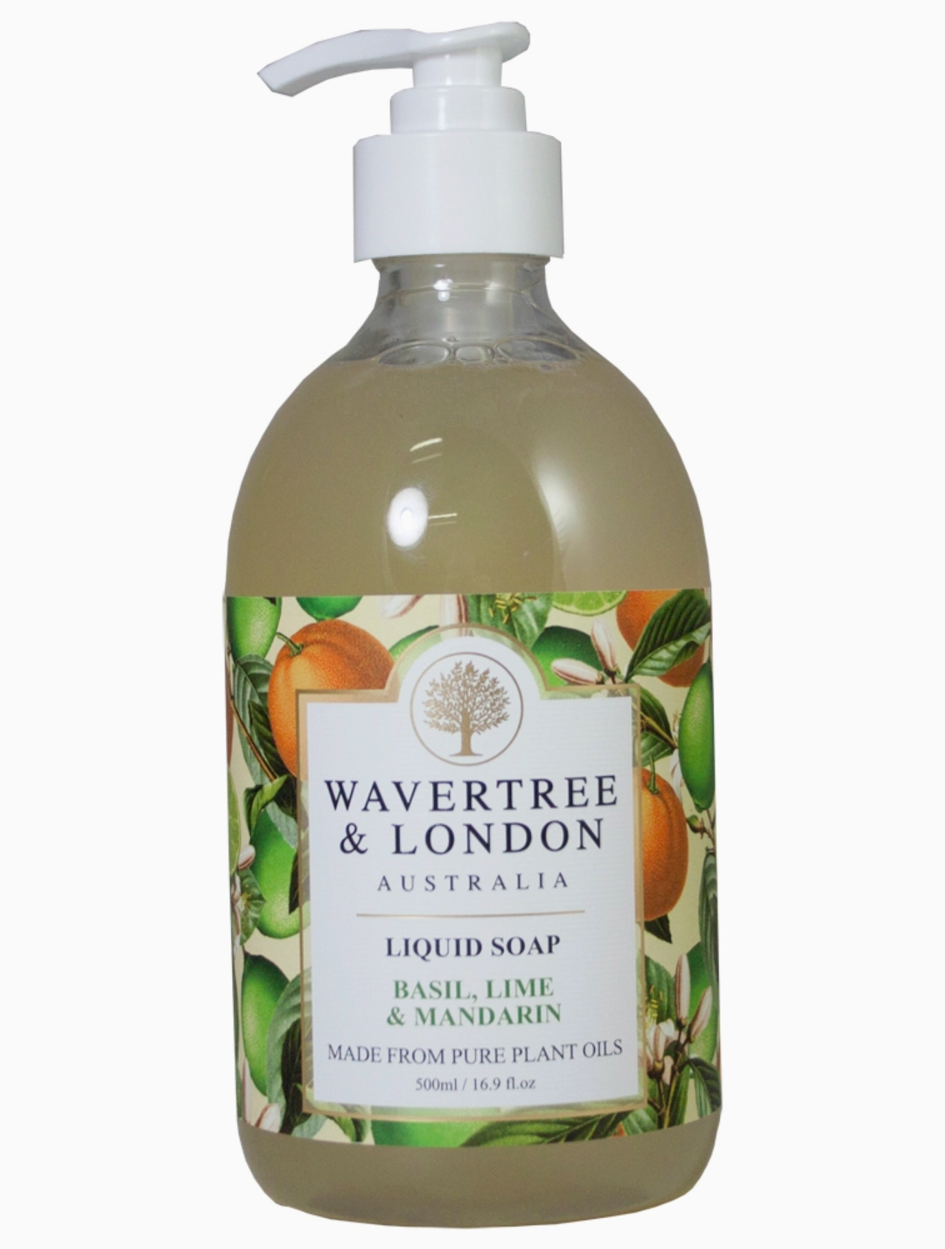 Basil Lime Mandarin Liquid Soap