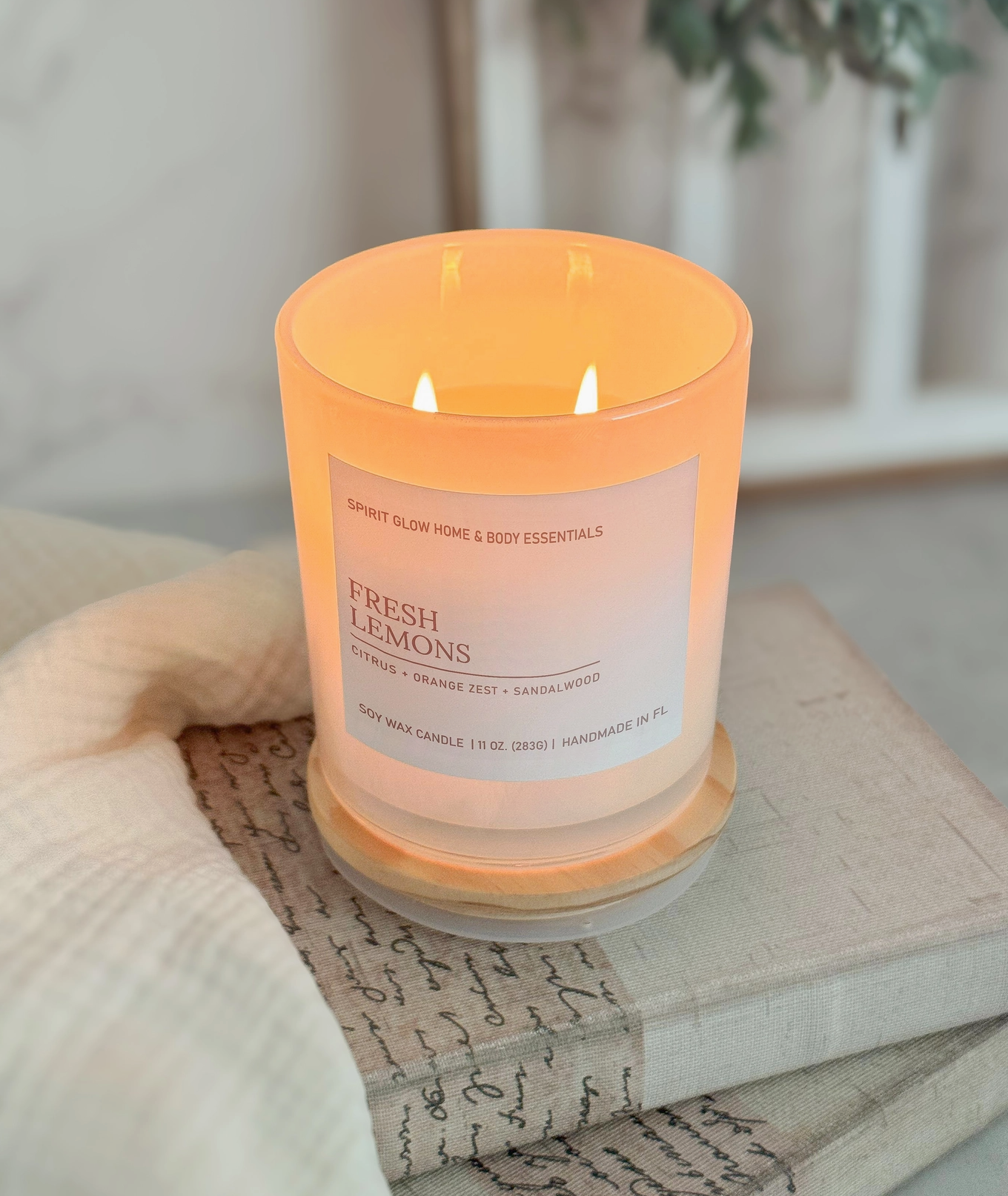 Fresh Lemons - Soy Wax Candle