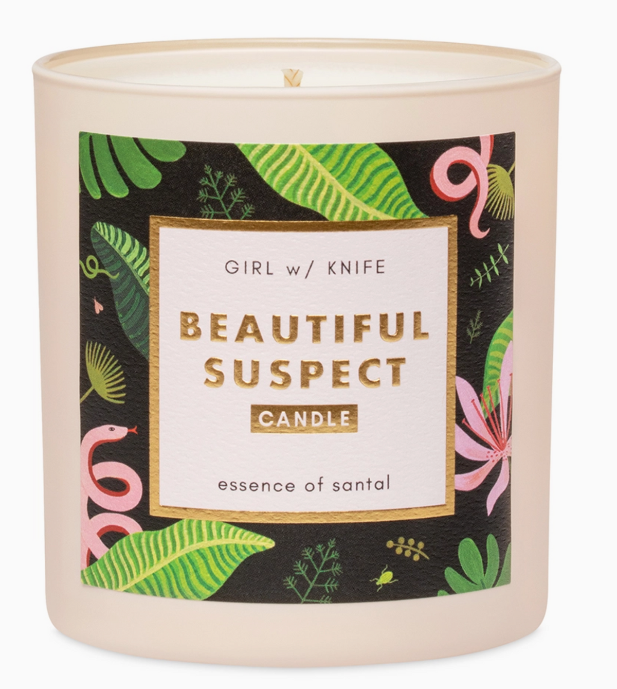 Beautiful Suspect Candle - Essence of Santal (Soy Coconut)