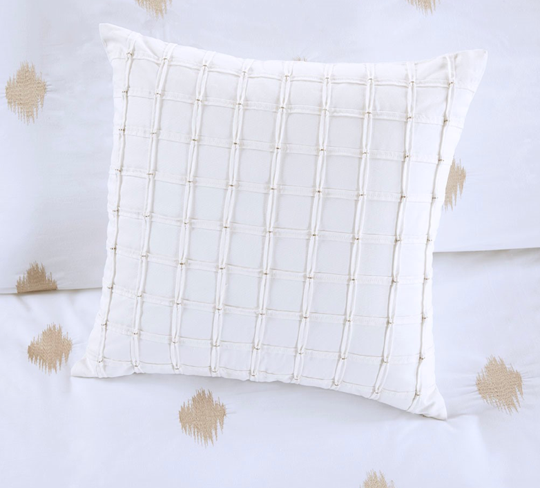 Metallic Gold Dot Duvet Set
