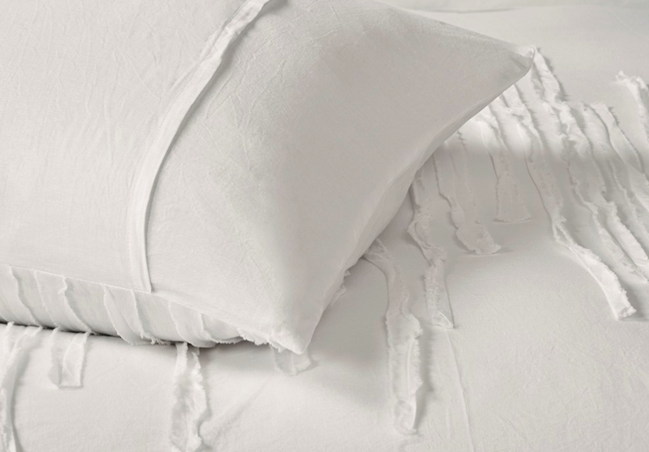 Shredded Ivory 5pc Duvet Set