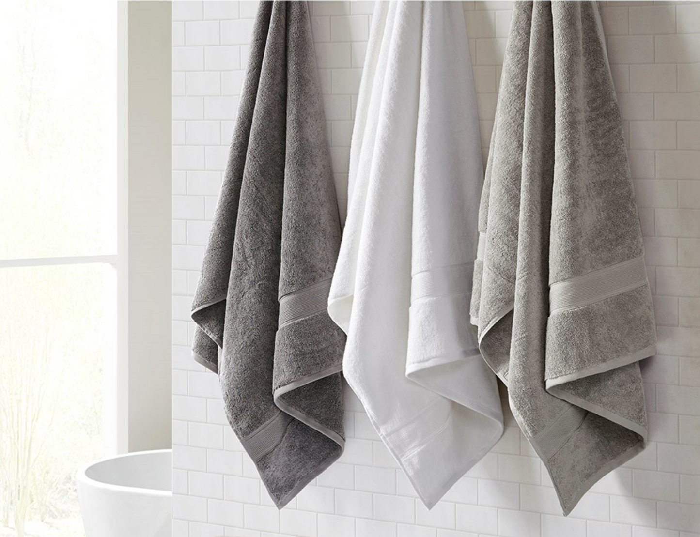 Plush 100% Cotton Bath Sheet 2 Piece Set