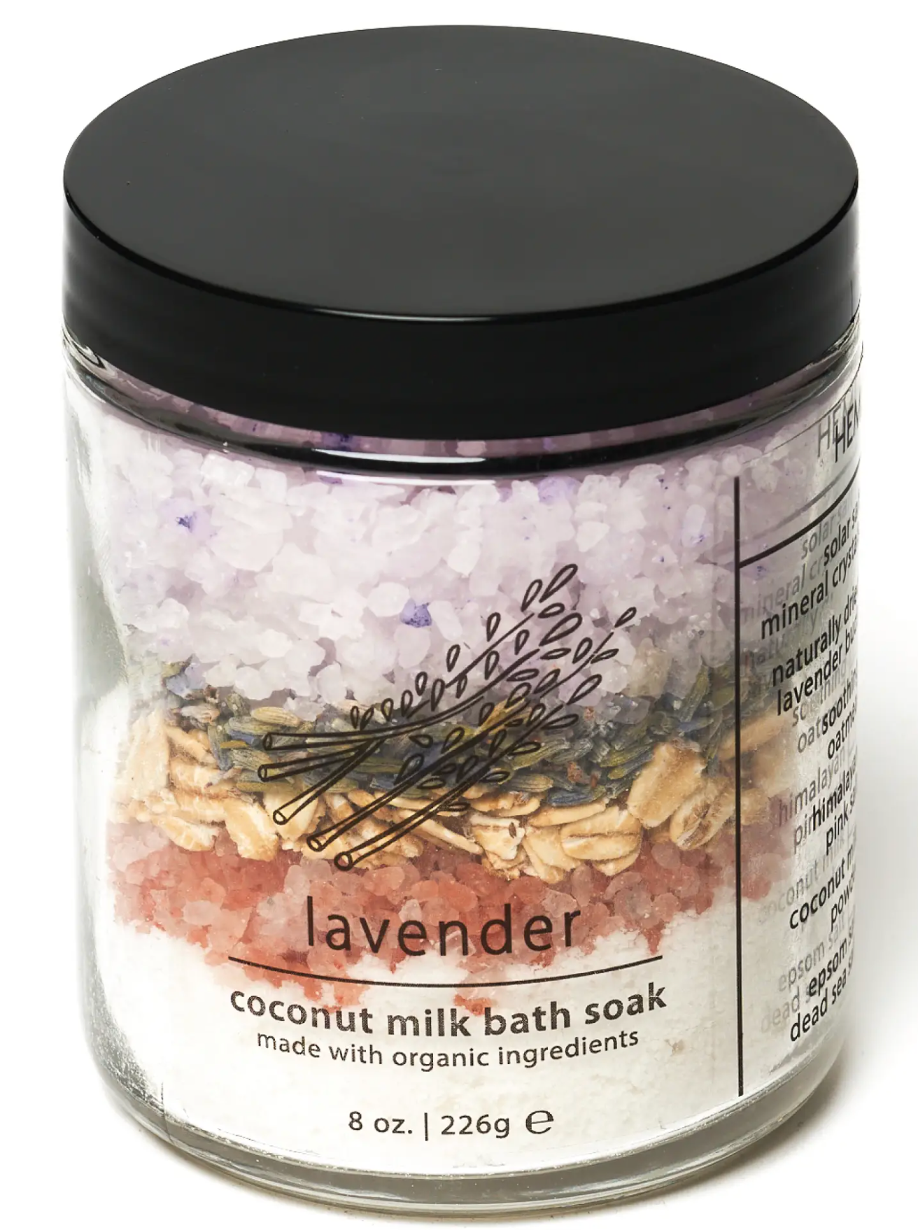 Lavender Coconut Milk Bath Soak