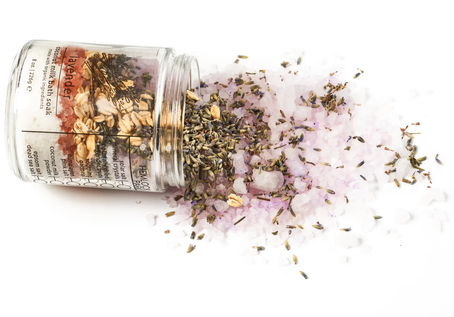 Lavender Coconut Milk Bath Soak