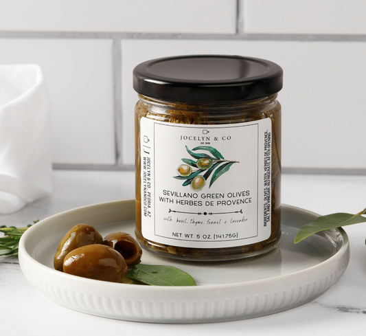 The Luxe Collection Green Olives with Herbes de Provence