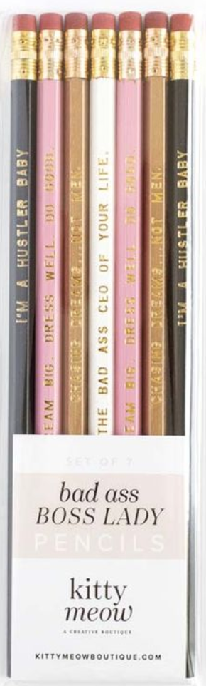 Bad Ass Boss Lady Pencil Pack"