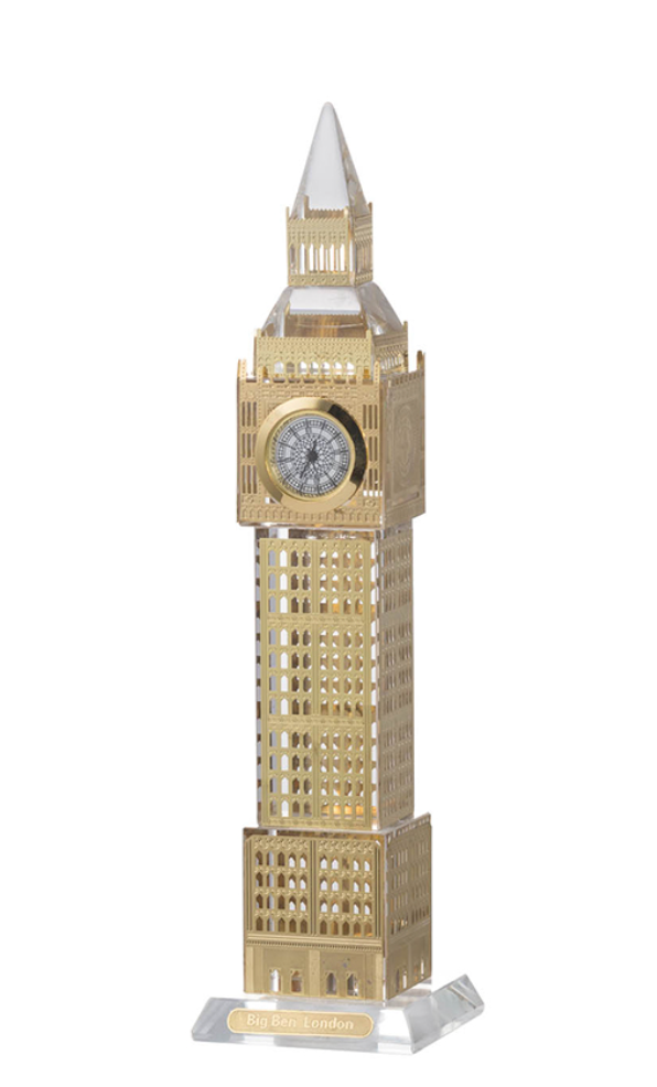 Benjamin Clock-Gold