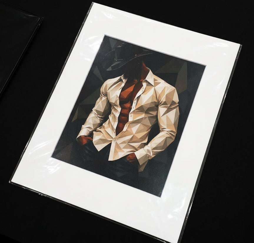 Dark Knight (unframed) - Carol Leslie Art Print