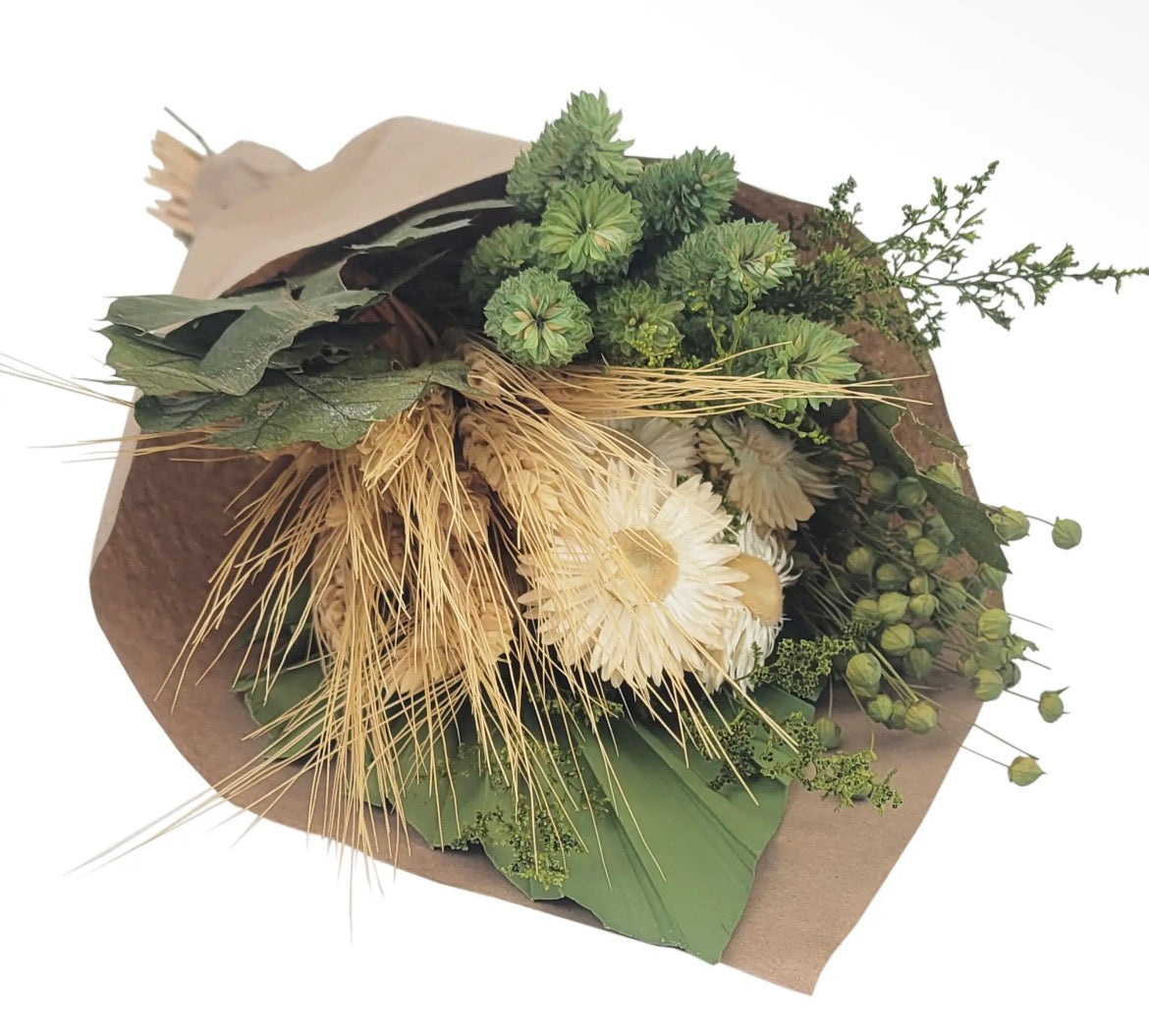 Ivory Dream Dried Floral Bouquet