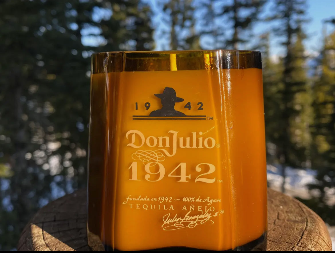 Recycled Don Julio 1942 10oz. Candle