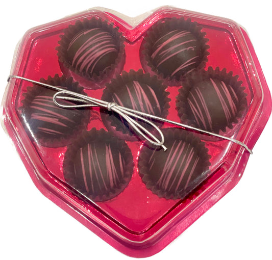 Heart Box Chocolate Truffles