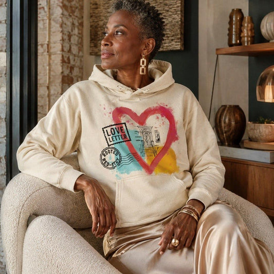 The Love Letter Ivory Hoodie