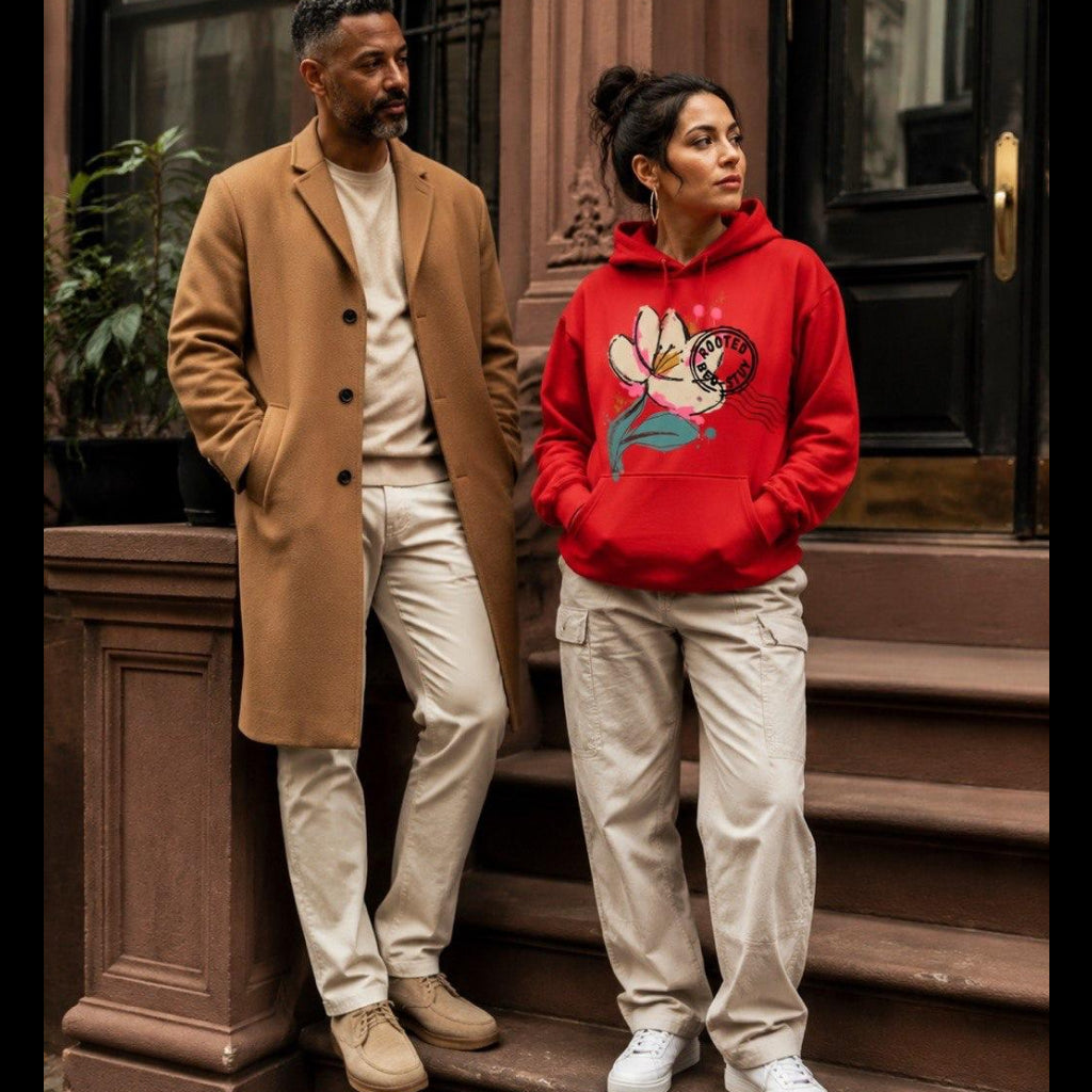 The Bed-Stuy Magnolia  Red Hoodie