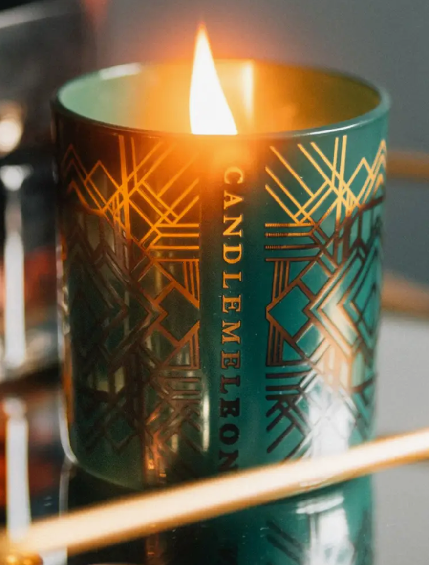 CANDLEMELEON - Miami Art Deco - Bergamot, Rosewood & Citrus Candle