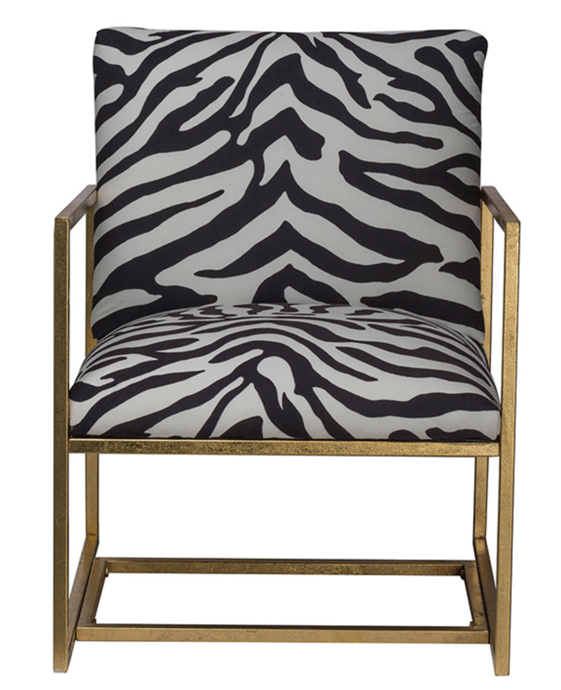Zebra Print Armchair